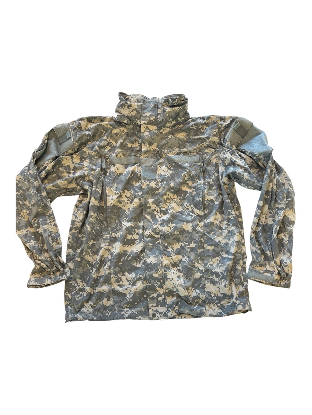 New US Army ECWCS Gen III M/L Hooded Soft Shell Cold Weather Jacket Green Camo